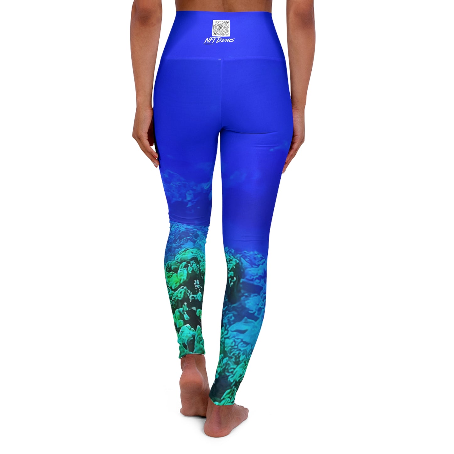 Maui inspired High Waisted Yoga Leggings Yoga pants workout wear athlete apparel dance wear gift for mom