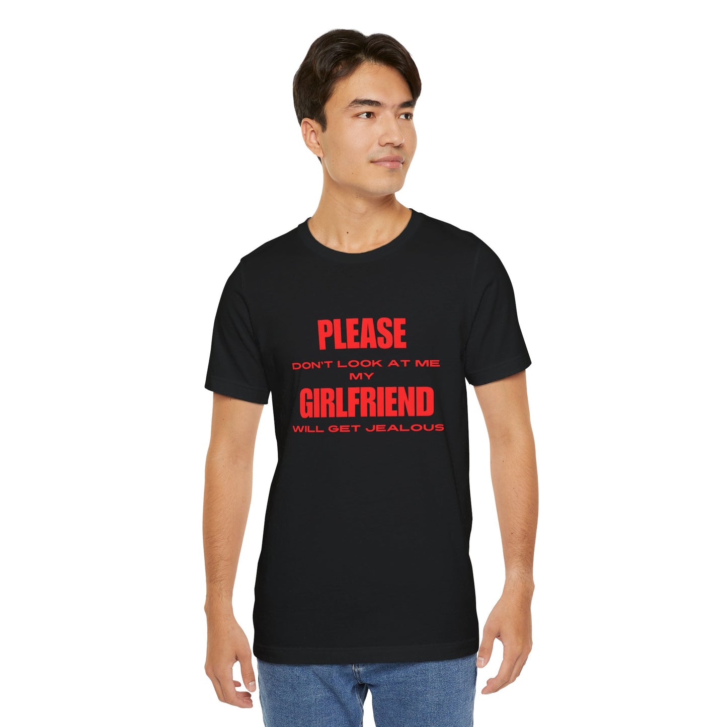 Please Don't Look At Me Tee Shirt: Playful and Protective!