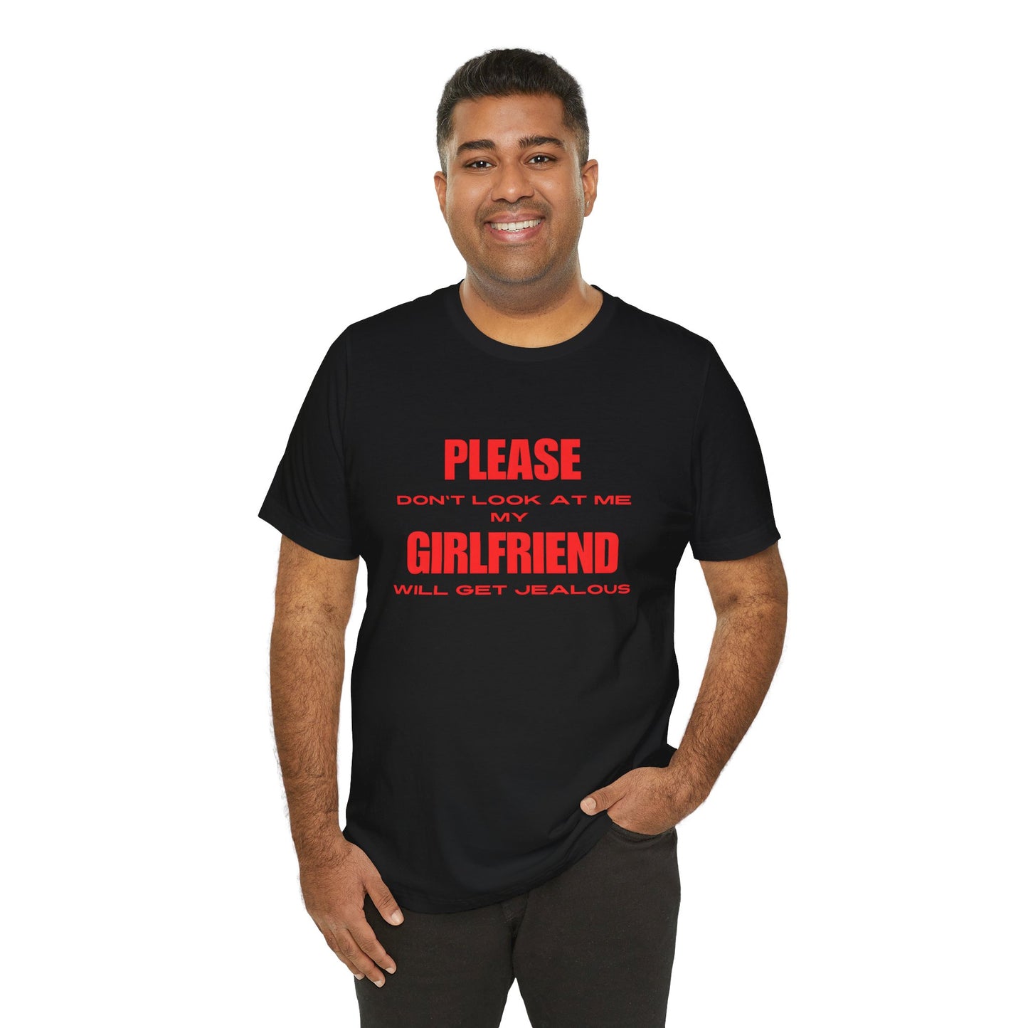 Please Don't Look At Me Tee Shirt: Playful and Protective!