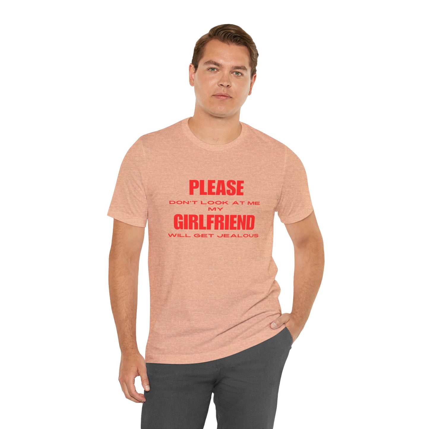 Please Don't Look At Me Tee Shirt: Playful and Protective!