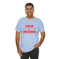 Please Don't Look At Me Tee Shirt: Playful and Protective!