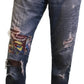 Marvel Comics inspired upcycled Jeans-Jeans